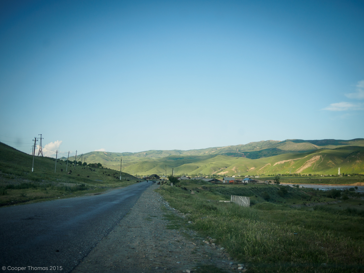 Hills and herds near Arslanbob